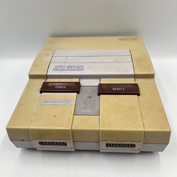 SNES super Nintendo Console Only - 100% Tested And Working. - Picture 1 of 12